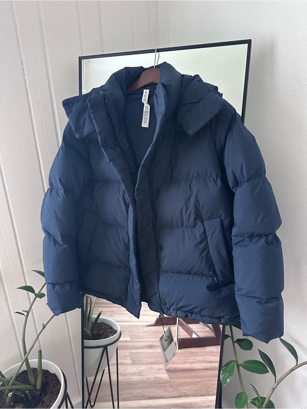 lululemon athletica Navy Blue Puffer Jacket